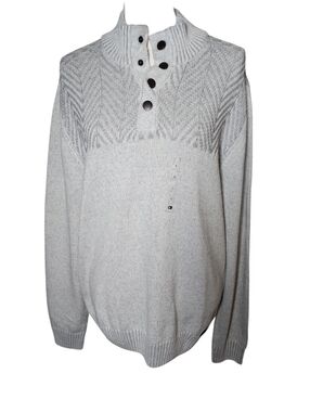 Buckle Outpost Makers Mens Henley Sweater Nwt Size Large